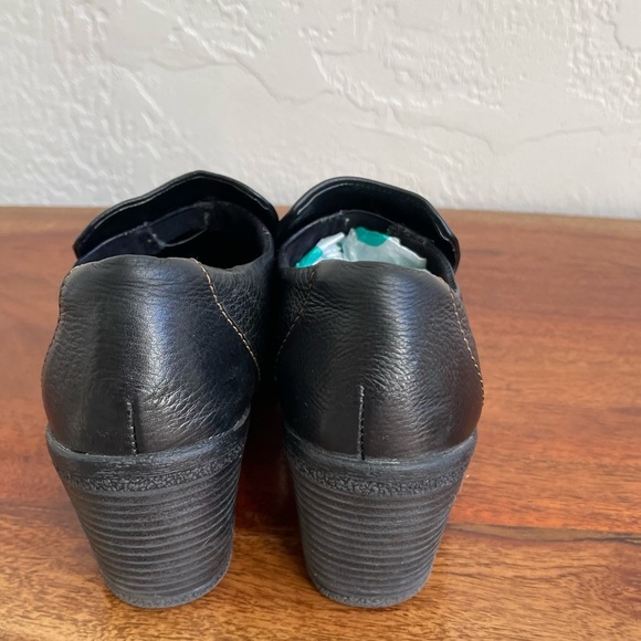 B.O.C. Black Leather Upper Clogs Size:‎ 7 - Picture 6 of 8